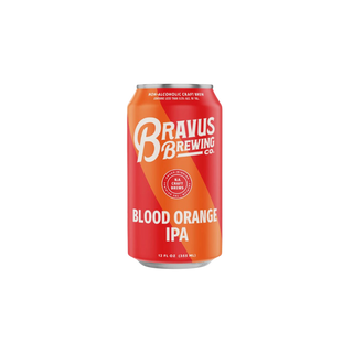 Bravus Brewing Co - Blood Orange IPA - Nonalcoholic Craft Beer