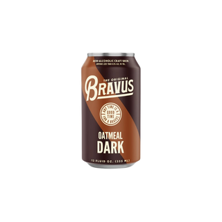 Bravus Brewing Co - Oatmeal Dark Stout - Non-Alcoholic Craft Beer
