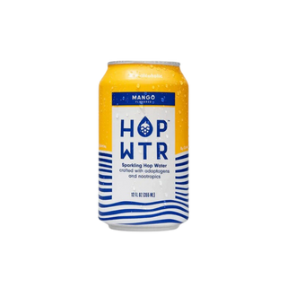 HOP WTR - Mango Sparkling Water with Hops - Nonalcoholic Drink (6 pack)
