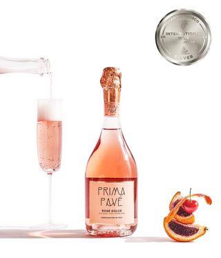 Prima Pavé - Rosé Dolce Demi-Sec Non-Alcoholic Sparkling Wine