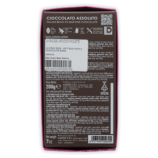 Amedei Uno Chocolate Gift Box (4 Bar Set) by Bar & Cocoa