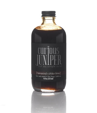 Curious Juniper - Natural Simple Syrup - Tamarind+Chili+Lime