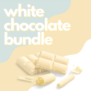 White Chocolate Bars Bundle (5 Bars) by Bar & Cocoa