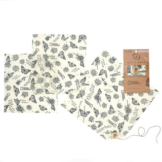 Explorer Pack in Monarch Print (3 pc.) - Bee's Wrap