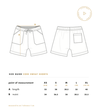 Everyway - Core Sweat Shorts (Pine)