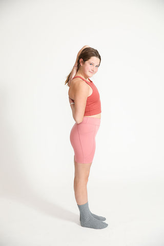 Everyway - Cycle Shorts (Dusty Rose)