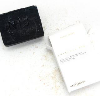 Face + Body Soap Bar - Charcoal (Activated) - Nash and Jones