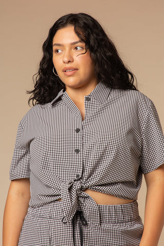 Wayre - Button Up Crop